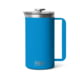 Yeti Rambler 34 oz French Press w/Twist-To-Lock French Press Lid, Big Wave Blue, 21071502684
