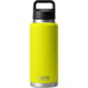 Yeti Rambler 36 oz Water Bottle w/Chug Cap, Firefly Yellow, 21071504725