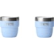 Yeti Rambler 4 oz Stackable Cups w/Durasip Ceramic Lining - 2 Pack, Big Sky Blue, 21071504657
