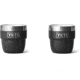 Yeti Rambler 4 oz Espresso Cup - 2 Pack, Black, 4 oz, 21071504000