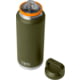Yeti Rambler 46 oz Water Bottle w/Chug Cap, Olive/King Crab Orange, 21071508521