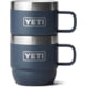 Yeti Rambler 6 oz Stackable Mugs w/Durasip Ceramic Lining - 2 Pack, Navy, 21071503790