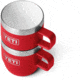 Yeti Rambler 6 oz Espresso Cup - 2 Pack, Rescue Red, 6 oz, 21071503793