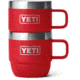 Yeti Rambler 6 oz Espresso Cup - 2 Pack, Rescue Red, 6 oz, 21071503793