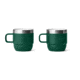 Yeti Rambler 6 oz Mug 2PK, Black Forest Green, 21071505847