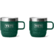 Yeti Rambler 6 oz Mug 2PK, Black Forest Green, 21071505847