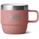 Yeti Rambler 6 oz Stackable Mug - 2 Pack, Sandstone Pink, 21071503327