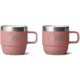 Yeti Rambler 6 oz Stackable Mug - 2 Pack, Sandstone Pink, 21071503327