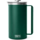 Yeti Rambler 64 oz French Press w/Twist-To-Lock French Press Lid, Black Forest Green, 21071505980
