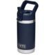 Yeti Rambler Jr. 12 oz Kids Water Bottle w/Straw Cap, Navy, 21071504060