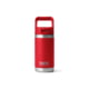 Yeti Rambler Jr. 12 oz Kids Water Bottle w/Straw Cap, Rescue Red, 12 oz, 21071503994