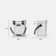 Yeti Roadie 24 Hard Cooler, Big Wave Blue, 24 Quart, 10022400001