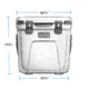 Yeti Roadie 24 Hard Cooler, Ice Pink, 10022230000