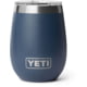 Yeti Rambler 10 oz Wine Tumbler w/DuraSip Ceramic Lining, Navy, 21071507399