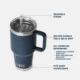 Yeti Rambler 35 oz Mug 2.0 w/Straw Cap