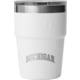 Yeti Rambler 16 oz Stackable Cup - NCAA Michigan, White, 28100006677
