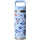 Yeti Rambler 18 oz Water Bottle w/Straw Cap, Big Sky Summer Camp, 21071508059