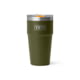 Yeti Rambler 20 oz Stackable Cup w/Magslider Lid, Olive/King Crab Orange, 21071508526