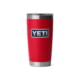 Yeti Rambler 20 oz Water Bottle w/Magslider Lid, Rescue Red/Badge, 21071508694