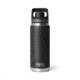 Yeti Rambler 26 oz Water Bottle w/ Flip Chug Cap, Black, 21071507031