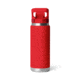 Yeti Rambler 26 oz Water Bottle w/ Flip Chug Cap, Rescue Red, 21071507034