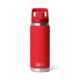 Yeti Rambler 26 oz Water Bottle w/ Flip Chug Cap, Rescue Red, 21071507034