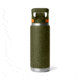 Yeti Rambler 26 oz Water Bottle w/ Flip Chug Cap, Olive/King Crab Orange, 21071508519