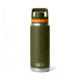 Yeti Rambler 26 oz Water Bottle w/ Flip Chug Cap, Olive/King Crab Orange, 21071508519