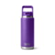 Yeti Rambler 26 oz Water Bottle w/Straw Cap, Pace Purple, 21071508802
