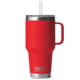 Yeti Rambler 35 oz Straw Mug w/Straw Lid, Rescue Red, 21071504372