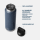 Yeti Rambler 46 oz Water Bottle w/Color-Matched Chug Cap