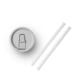 Yeti Rambler Travel Straw Mug Lid, Gray, Small, 21071507481