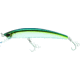 Yo-Zuri Crystal Minnow, 5 1/4in, 5/8 oz, Holographic Green Mackerel, Floating, R1125HGM