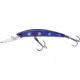 Yo-Zuri Crystal Minnow Deep Diver Walleye Trolling Bait 9/16oz 4-3/8in 10ft #2 Hooks, Midnight, R1206MN
