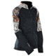 Yukon Gear Ladies Windproof Soft Shell Jacket, Winter/Black, X-Large 121633