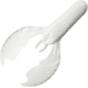 Yum Craw Chunk Bait, 3.25in, White, YCCK2M27
