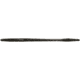Yum Finesse Worm, 8in, Onyx, YFSW8283