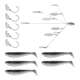 Yum Scottsboro 3 5 WIRE-RNBOW SHAD, YSTS3KIT5-804