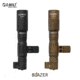 Z-Bolt Blazer LEP Weapon Light - Dual Fuel - Cable Port Switch, Black, LEP-18650-PORT-BLK-PHCF