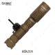 Z-Bolt Blazer LEP Weapon Light and ARMS Mount - Dual Fuel - 18650, CR123A, FDE, LEP-18650-FDE-PHCF-17S