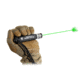 Z-Bolt Green Dot Laser Pointer Designator,2x Diode Variants, Coyote Brown, NSN 1265-01-645-8197, BTG-10G-CB