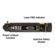 Z-Bolt Infrared Dot Laser Designator, Civilian Legal, 1.000 Meter Range,FDA CLASS 1, Multicam, MARK-1ir-MC