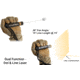 Z-Bolt Infrared Dot &amp; Line Laser for Trip Wire Detection, EOD/ SWAT, Coyote Brown, IR, C-TRIP-10ir-CB