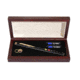Z-Bolt Red &amp; Green Laser - Dual Beam, Premium Wood Case, Standard Laser Pointer, Matte Black Finish, Small, BTG-7B