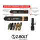 Z-Bolt Tri-Band Laser Kit - 1X FDA Legal Infrared Dot, 1X Green Dot, 1X Red Dot, Ranger Green, TRI-BAND-KIT-RG-XT