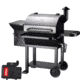 Z Grills 10002E 8-in-1 Wood Pellet Grill, BBQ &amp; Smoker, Black/Silver, 54x29x53, ZPG-10002E