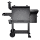 Z Grills 10002E 8-in-1 Wood Pellet Grill, BBQ &amp; Smoker, Black/Silver, 54x29x53, ZPG-10002E