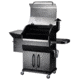 Z Grills 1000E 8-in-1 Wood Pellet Grill, BBQ &amp; Smoker, Black/Silver, 54x25x53in, ZPG-1000E