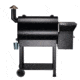 Z Grills 7002E 8-in-1 Wood Pellet Grill, BBQ &amp; Smoker, Black/Silver, 48x22x51, ZPG-7002E