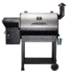 Z Grills 7002E 8in1 Wood Pellet Grill - Smoker, Silver/Black, Large, ZPG-7002B2E